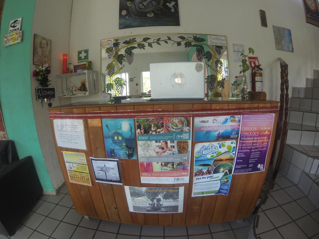 Bacalar Casa Lahar Hostel Buitenkant foto