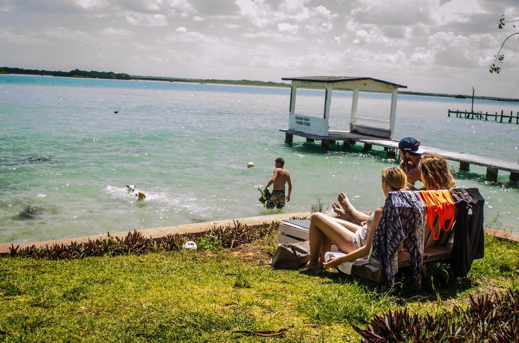 Bacalar Casa Lahar Hostel Buitenkant foto
