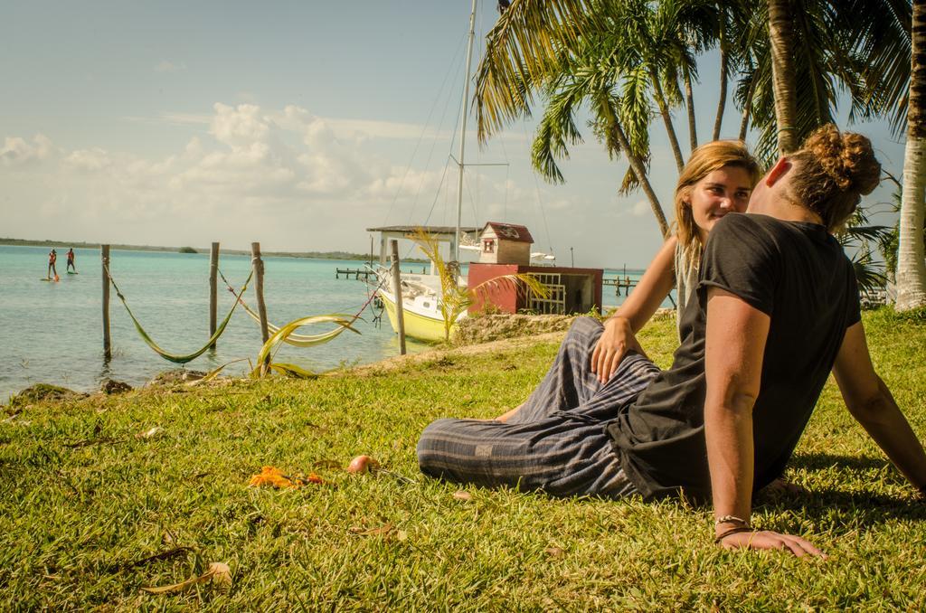 Bacalar Casa Lahar Hostel Buitenkant foto