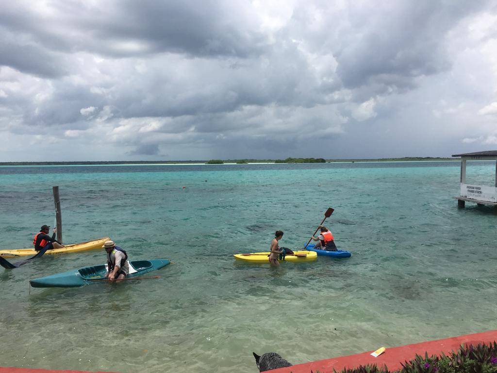 Bacalar Casa Lahar Hostel Buitenkant foto